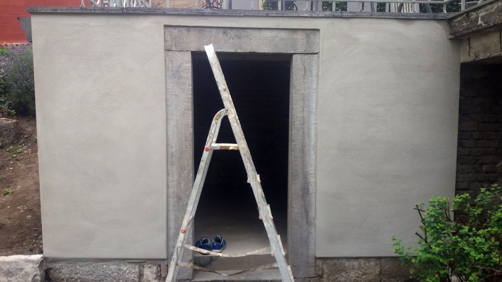 rénovation mur extérieur
